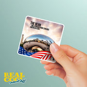 Chicago Bean Sticker | Millennium Park Chicago Sticker | The Bean Sticker