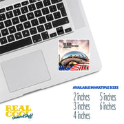 Chicago Bean Sticker | Millennium Park Chicago Sticker | The Bean Sticker