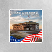 Fort Sumter Sticker | South Carolina Stickers | Fort Sumter National Monument Sticker