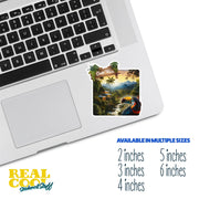 Costa Rica Sticker | Costa Rica Decal | Costa Rica Mountain Sticker