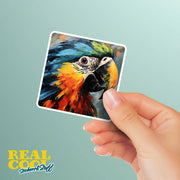 Macaw Sticker | Parrot Stickers | Macaw Decal
