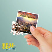 Santiago Sticker | Chile Sticker | Santiago Chile Stickers