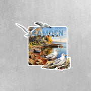 Camden Maine Sticker | Maine Sticker | Camden Sticker