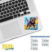 Rottweiler Sticker | Rottweiler Decal | Rottweiler Pop-Art Sticker