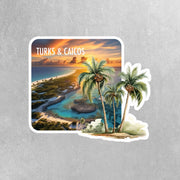Turks Caicos Sticker | Turks and Caicos Sticker