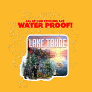 Lake Tahoe Sticker | Lake Tahoe Decals | Lake Tahoe Water Bottle Sticker