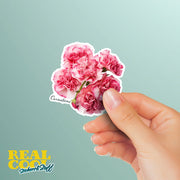 Carnations Sticker | Carnation Sticker | Flower Stickers