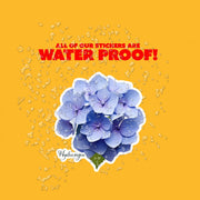 Hydrangea Sticker | Hydrangea Flower Sticker | Flower Stickers