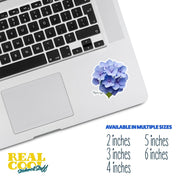 Hydrangea Sticker | Hydrangea Flower Sticker | Flower Stickers