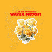 Yellow Roses Sticker | Rose Sticker | Flower Stickers