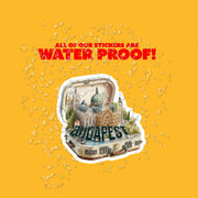 Budapest Sticker | Budapest In A Suitcase Sticker | Budapest Souvenir