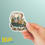 Budapest Sticker | Budapest In A Suitcase Sticker | Budapest Souvenir