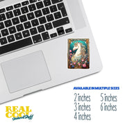 Unicorn Tarrot Card Sticker | Tarot Card Unicorn Sticker | Unicorn Sticker