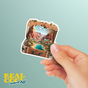 Grand Canyon Sticker | Grand Canyon In a Suitcase Sticker