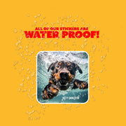 Rottweiler Sticker | Rottweiler Decal | Rottweiler Under Water Sticker