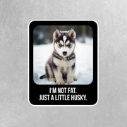 Husky Meme Sticker | Husky Sticker | Little Husky Sticker | Funny Husky Sticker