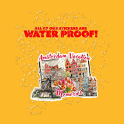 Amsterdam Stickers | Amsterdam Memories Sticker | Amsterdam Vacation Sticker