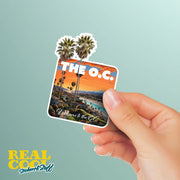 The O.C. Sticker | California Sticker | Orange County California Sticker