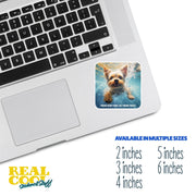 Yorkie Sticker | Yorkie Under Water Stickers | Yorkie Decal