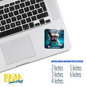 French Bulldog Sticker | Frenchie Under Water Stickers | French Bulldog Decal
