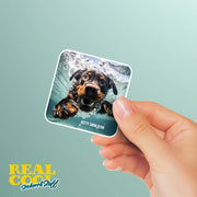 Rottweiler Sticker | Rottweiler Decal | Rottweiler Under Water Sticker