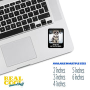 Husky Meme Sticker | Husky Sticker | Little Husky Sticker | Funny Husky Sticker