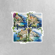 Amalfi Coast Italy Sticker | Amalfi Coast Decal | Italy Sticker