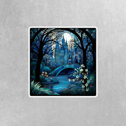 Central Park Sticker | NYC Sticker | Central Park Stained Glass Sticker