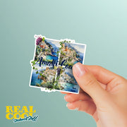 Amalfi Coast Italy Sticker | Amalfi Coast Decal | Italy Sticker