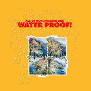 Amalfi Coast Italy Sticker | Amalfi Coast Decal | Italy Sticker