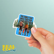 Hiking Sticker | Family Hiking Sticker | Travel Stickers