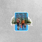 Hiking Sticker | Family Hiking Sticker | Travel Stickers