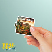 Scottsdale Arizona Stickers | Scottsdale Sticker | Arizona Desert Sticker
