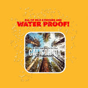 California Redwoods Sticker - Travel Stickers - California Sticker