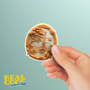 Eiffel Tower Sticker | Eiffel Tower Cornelian Shell Cameo Sticker | Paris Sticker