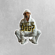 Rhodesian Ridgeback Sticker | What Up Dog Sticker | Cool Rhodesian Ridgeback Stickers