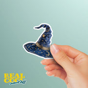 Wizards Hat Sticker | Pointy Wizards Hat Sticker