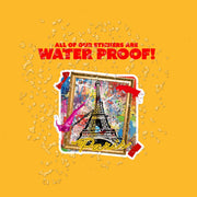 Paris Sticker | Paris Modern Art Sticker | Paris France Sticker