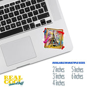 Paris Sticker | Paris Modern Art Sticker | Paris France Sticker