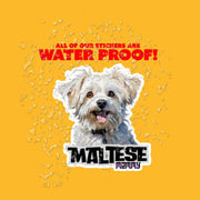 Maltese Mommy Sticker | Maltese Stickers | Maltese Mom Sticker