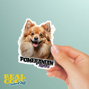 Pomeranian Mommy Sticker | Pomeranian Decal | Pomeranian Sticker