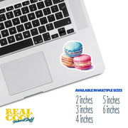 French Macarons Sticker | Watercolor French Macarons Sticker | Paris France Sticker