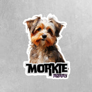 Morkie Mommy Sticker | Morkie Decal | Morkie Sticker