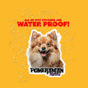 Pomeranian Mommy Sticker | Pomeranian Decal | Pomeranian Sticker