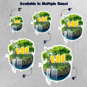 Angel Numbers Sticker - 111 Aura Sticker - Spiritual Decor - Numerology Gift