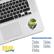 Angel Numbers Sticker - 333 Aura Sticker - Spiritual Decor - Numerology Gift