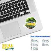 Angel Numbers Sticker - 888 Aura Sticker - Spiritual Decor - Numerology Gift