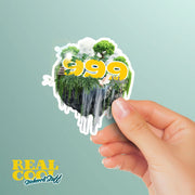 Angel Numbers Sticker - 999 Aura Sticker - Spiritual Decor - Numerology Gift