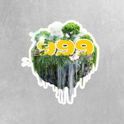Angel Numbers Sticker - 999 Aura Sticker - Spiritual Decor - Numerology Gift