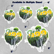 Angel Numbers Sticker - 999 Aura Sticker - Spiritual Decor - Numerology Gift